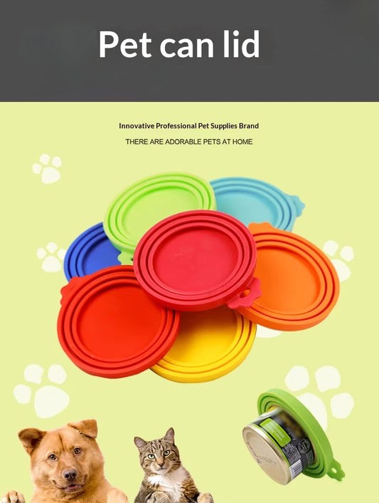 pet can lid sealing silicone for dog cat wet food
fresh keeping pet can lid silicone for food storage
durable flexible sealing lid for pet wet food cans