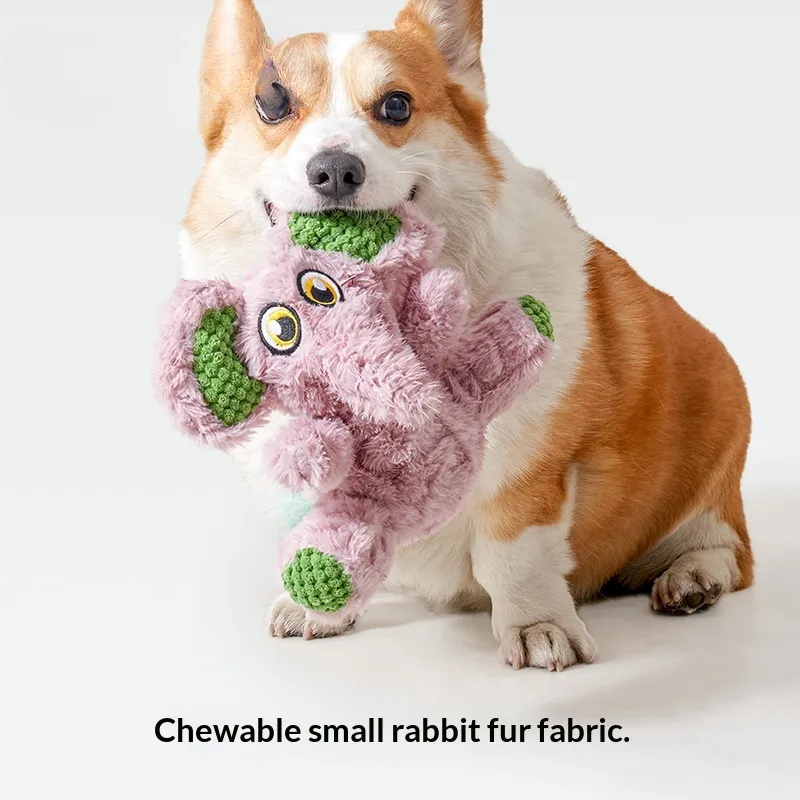 [Pet-Animal Series Dog Toy] Dog Toy Plush Sound-Making Self-Entertainment Artifact Durable Chew-Resistant