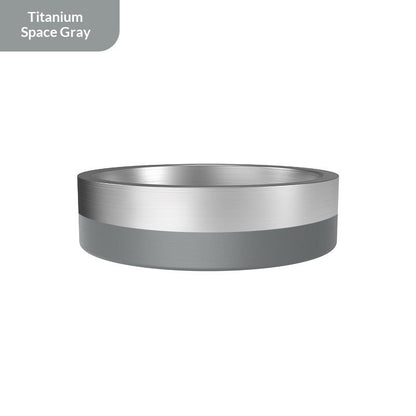 304 Stainless Steel Pet Bowl Cat Dog Drinking Feeding Non-Slip Anti-Tip Double Layer Stainless Steel Dog Bowl Cat Bowl