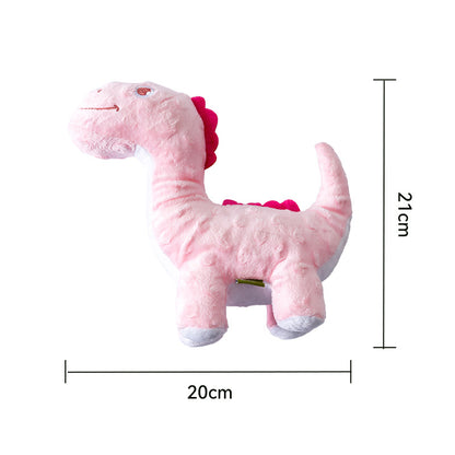 [Dinosaur Family Series Dog Toys] Plush Teddy Small and Medium-sized Dog Teething Sound Artifact