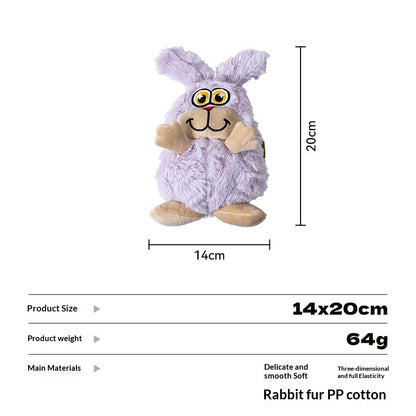 [Pet-Animal Series Dog Toy] Dog Toy Plush Sound-Making Self-Entertainment Artifact Durable Chew-Resistant