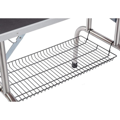 36" Professional Dog Pet Grooming Table Adjustable Heavy Duty Portable w/Arm & Noose & Mesh Tray   WL