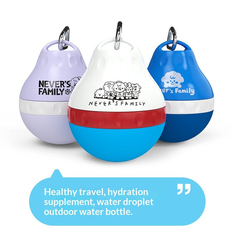 Neva Family Collaboration Pet Store Selected Supplies Outdoor Portable Cat and Dog Drinking Water Bottle Capsule Poop Bag Dispenser