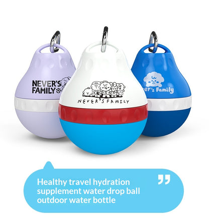 Neva Family Collaboration Pet Store Selected Supplies Outdoor Portable Cat and Dog Drinking Water Bottle Capsule Poop Bag Dispenser