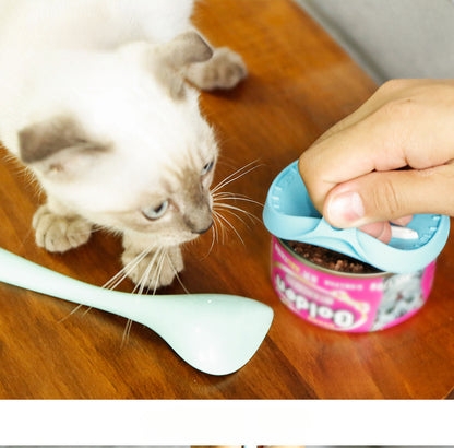 Pet Can Lid Sealing Fresh-keeping Silicone Lid Cat Dog Pet Supplies Dog Cat Wet Food Sealing Lid