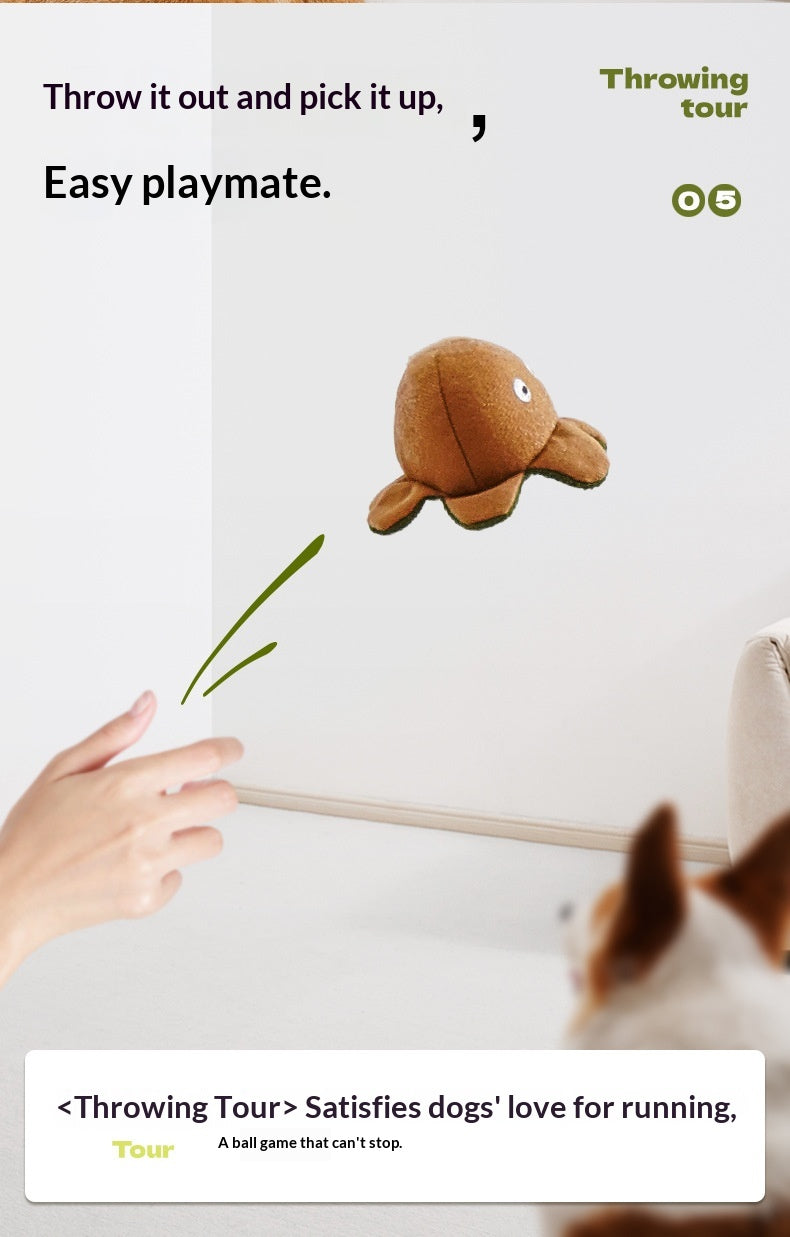 [Pet_Dog Teaser Stick] Dog Toy Chew Sound Puppy Boredom Relief Self-Entertainment Artifact Puppy Supplies