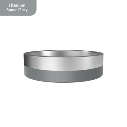 304 Stainless Steel Pet Bowl Cat Dog Drinking Feeding Non-Slip Anti-Tip Double Layer Stainless Steel Dog Bowl Cat Bowl