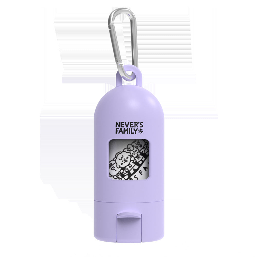 Neva Family Collaboration Pet Store Selected Supplies Outdoor Portable Cat and Dog Drinking Water Bottle Capsule Poop Bag Dispenser