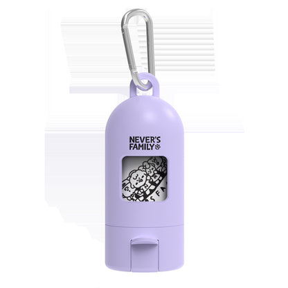 Neva Family Collaboration Pet Store Selected Supplies Outdoor Portable Cat and Dog Drinking Water Bottle Capsule Poop Bag Dispenser