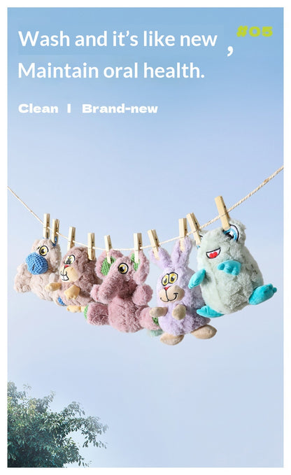 [Pet-Animal Series Dog Toy] Dog Toy Plush Sound-Making Self-Entertainment Artifact Durable Chew-Resistant