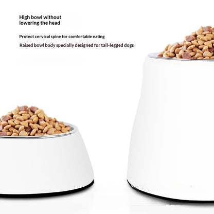 Dog Bowl Dog Food Bowl Pet Food Bowl Dog Food Bowl Protects Neck Anti-Spill High Bowl for Medium and Large Dogs