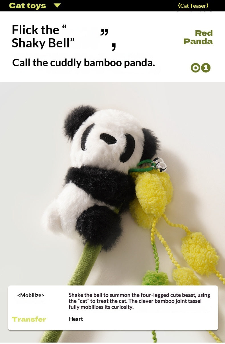 [Pet_Teasing Cat Stick] Kitten Teasing Catnip Self-Entertainment Good Quality Cat Plush Toy