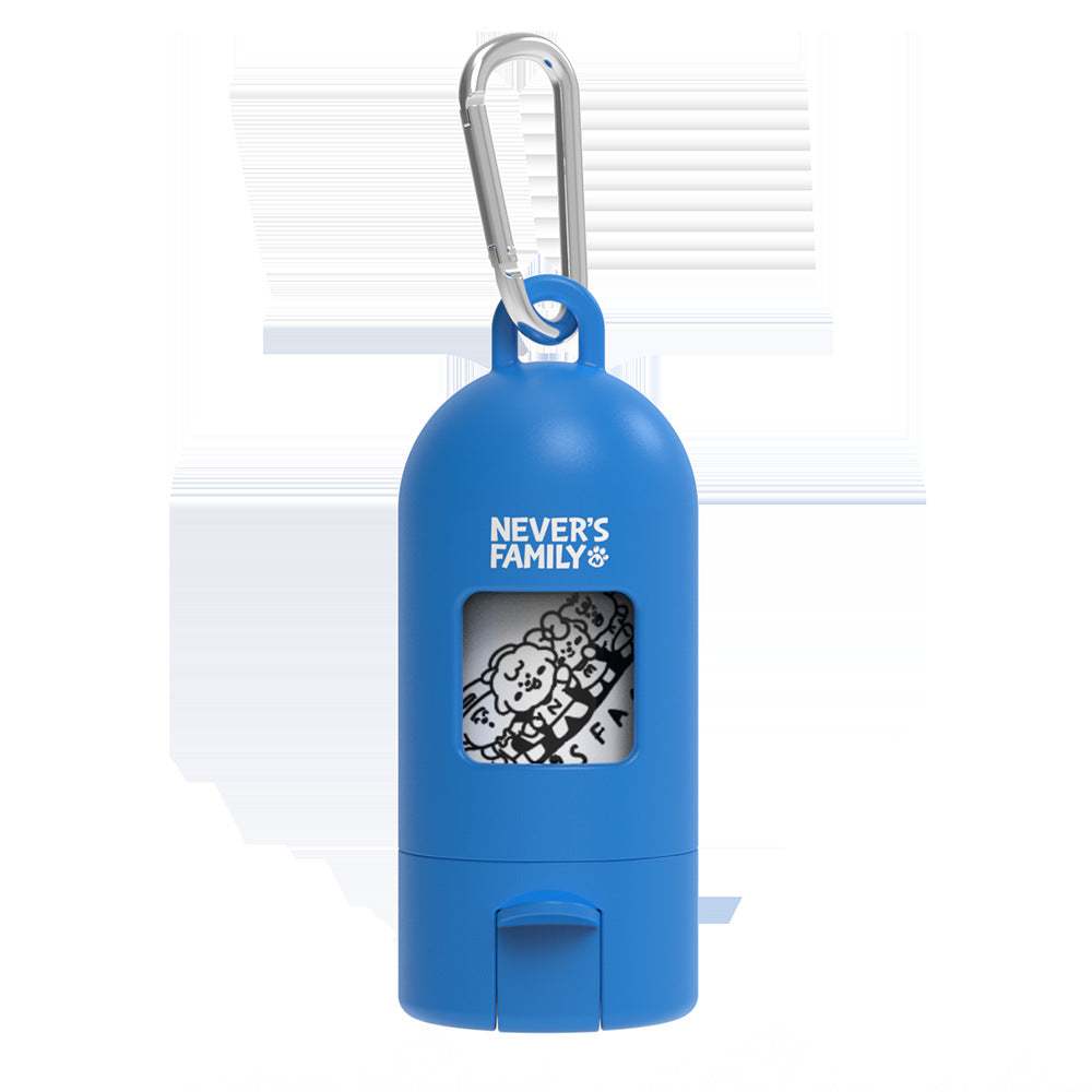 Neva Family Collaboration Pet Store Selected Supplies Outdoor Portable Cat and Dog Drinking Water Bottle Capsule Poop Bag Dispenser