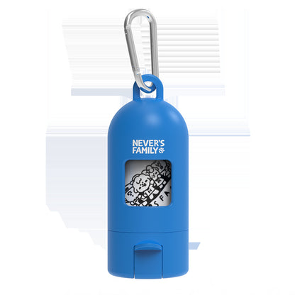 Neva Family Collaboration Pet Store Selected Supplies Outdoor Portable Cat and Dog Drinking Water Bottle Capsule Poop Bag Dispenser