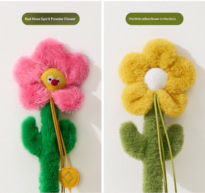 [Pet_Teasing Cat Stick] Kitten Teasing Catnip Self-Entertainment Good Quality Cat Plush Toy