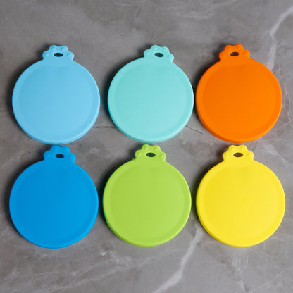 Pet Can Lid Sealing Fresh-keeping Silicone Lid Cat Dog Pet Supplies Dog Cat Wet Food Sealing Lid