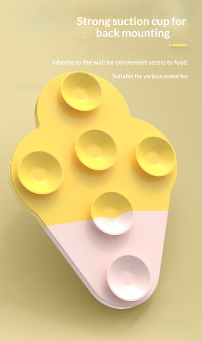 Pet Silicone Lick Mat Wet Food Nutritional Paste Slow Feeder Mat Dog Cat Interactive Fun Lick Pad