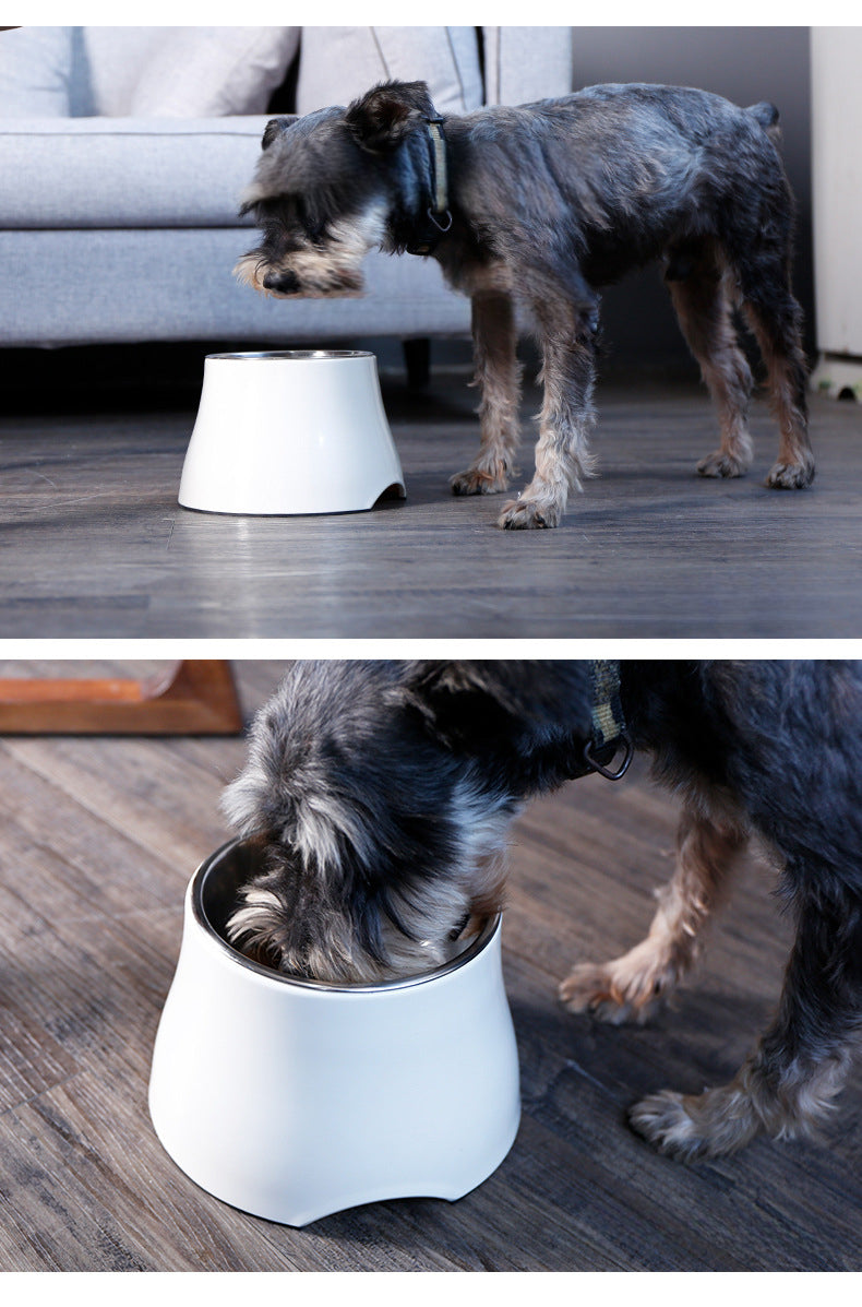 Dog Bowl Dog Food Bowl Pet Food Bowl Dog Food Bowl Protects Neck Anti-Spill High Bowl for Medium and Large Dogs