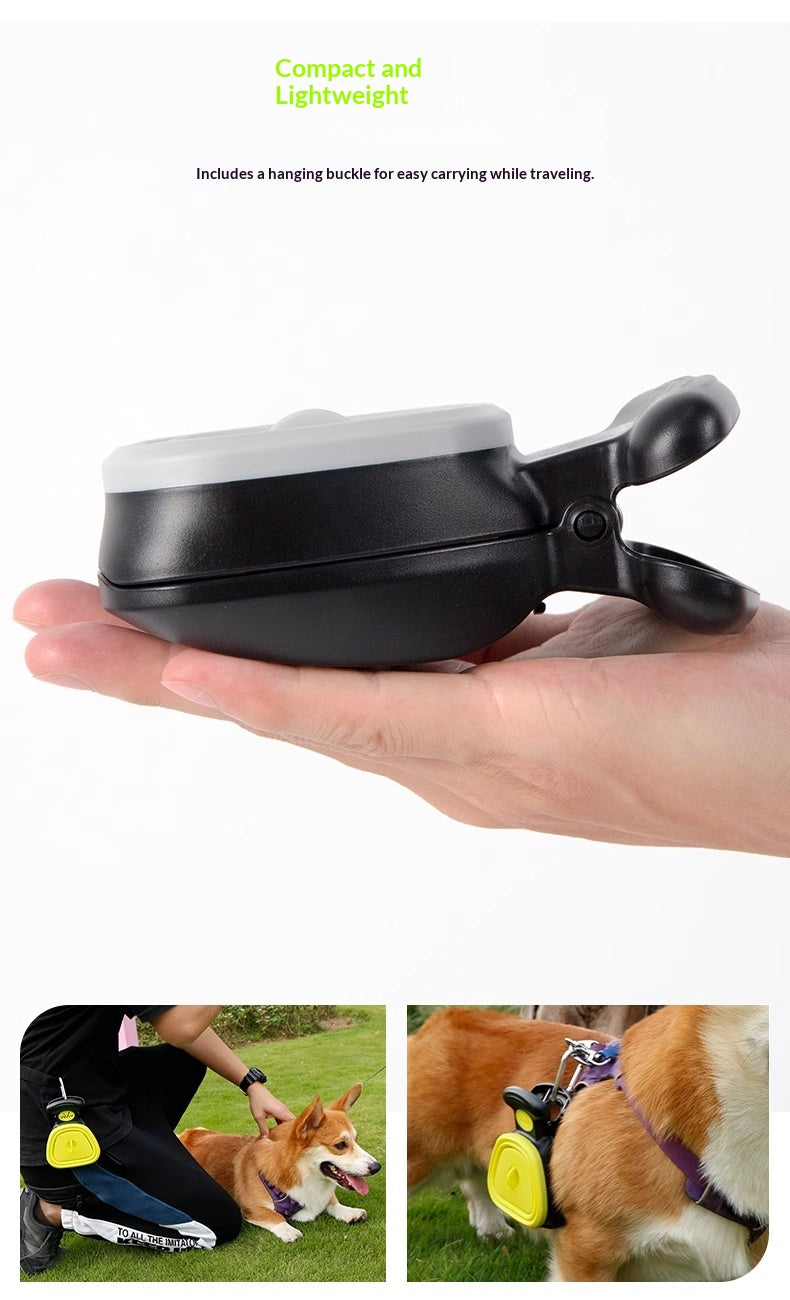 Pet Poop Scooper Outdoor Portable Foldable with Hanging Buckle Trash Bag Poop Shovel Tool Dog Poop Scooper