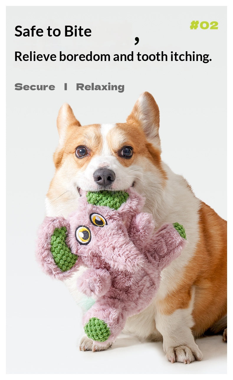 [Pet-Animal Series Dog Toy] Dog Toy Plush Sound-Making Self-Entertainment Artifact Durable Chew-Resistant