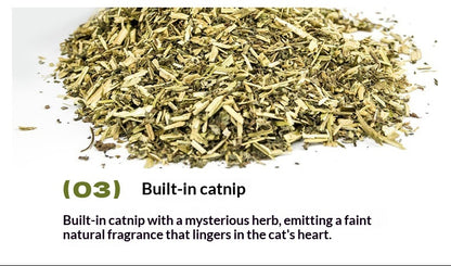 [Pet_Teasing Cat Stick] Kitten Teasing Catnip Self-Entertainment Good Quality Cat Plush Toy