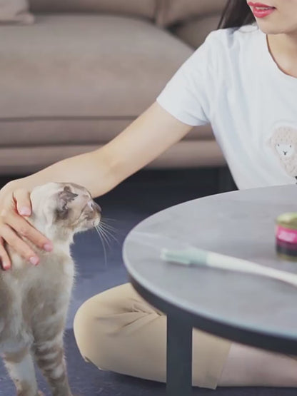 Can Spoon Dual-use Spoon Cat Dog Wet Food Snacks Nutritional Paste Dog Cat Rice Mix Medicine Feeding Pet Supplies